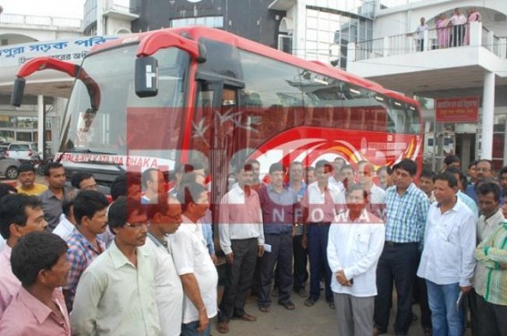 Indo-Bangla bus service turns a boon for International smugglers: Heroin, Drugs, Illegal Arms ladden package transport via Agartala-Dhaka-Kolkata Volvo bus from Tripura exposed ! Illegal money exchange, smuggler activity create resentment among passengers